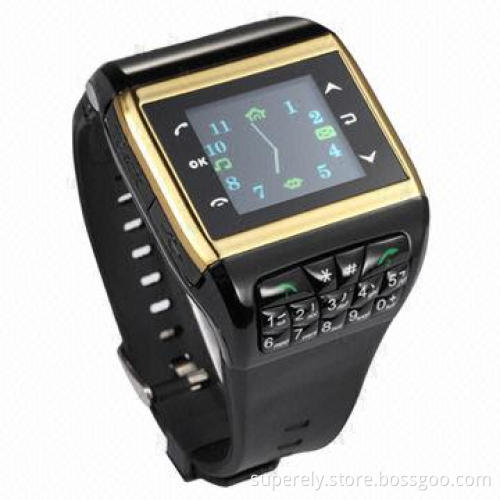 Watch Phone with Dual-SIM Card, Java, GPRS, Bluetooth, 1.33-inch Touch Screen and 2.0MP Camera